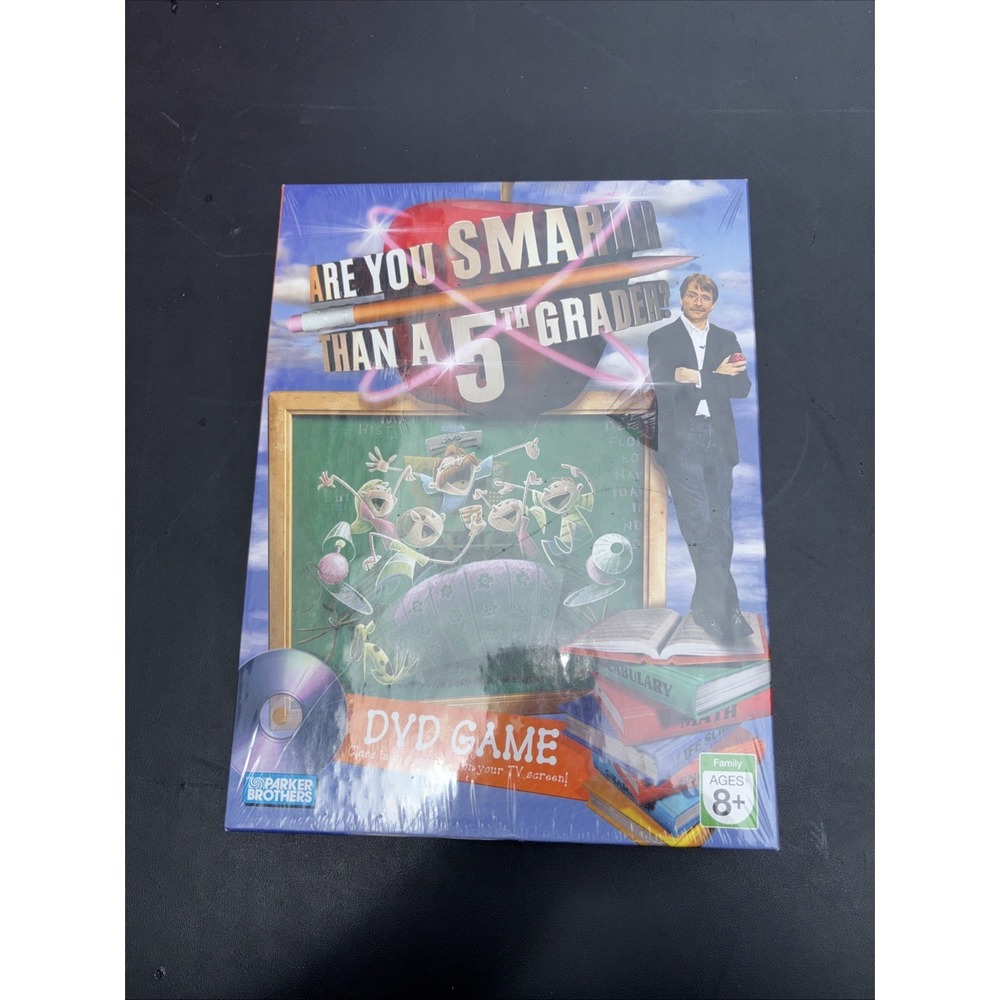 Are You Smarter Than A Fifth Grader Dvd Game DVD New Sealed